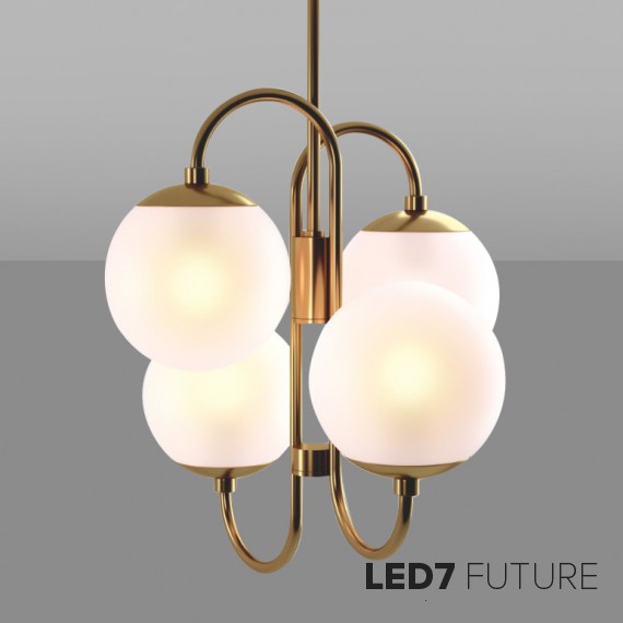 Pelle - Symmetrical Chandelier 4 Lights